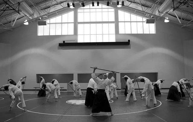 Aikido practice
